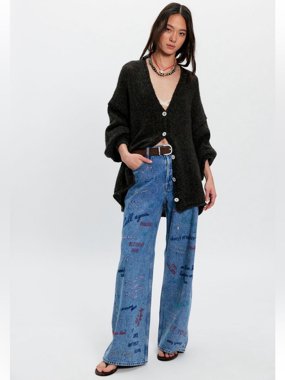 NWT FREE PEOPLE MARINA SOFTSPUN CARDI - Picture 3 of 4